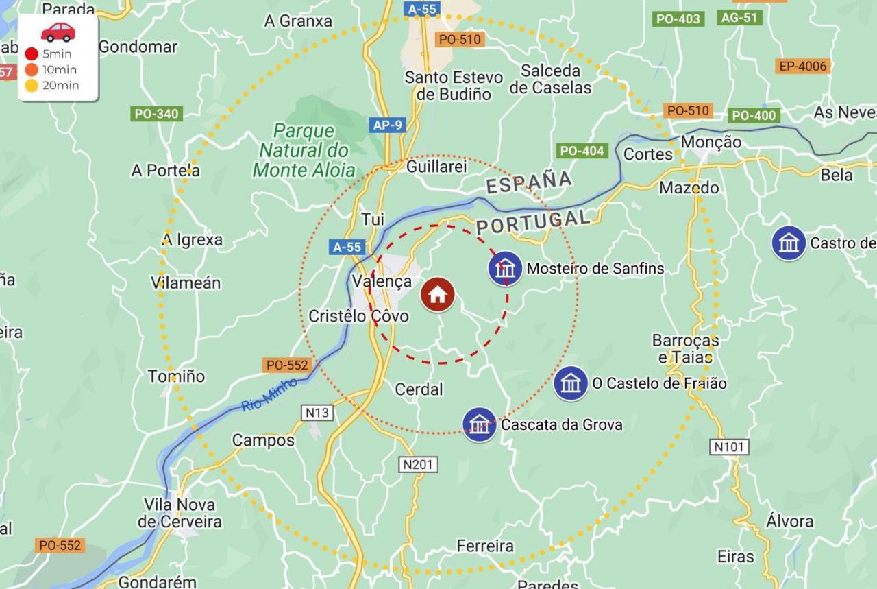 Mystay - Bungalows In Quinta Dos Sobrais Valenca Esterno foto